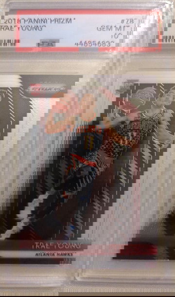 2018 Trae Young Prizm Psa 10