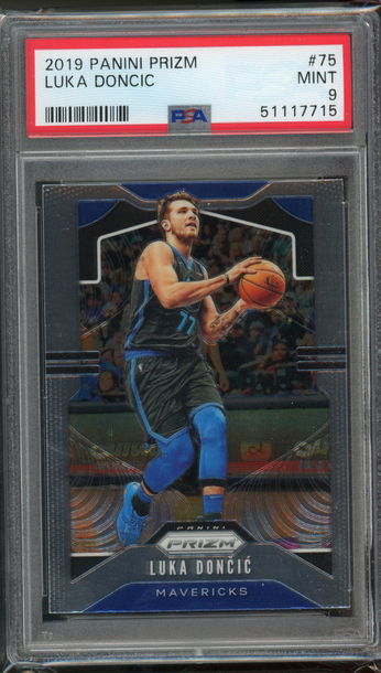 2019 Prizm Luka Doncic PSA 9 