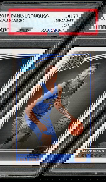 2018 Donruss #177 Luka Doncic RC PSA 10