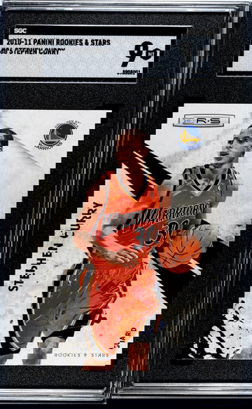 2010-11 Panini Rookies & Stars #86 Stephen Curry SGC 9