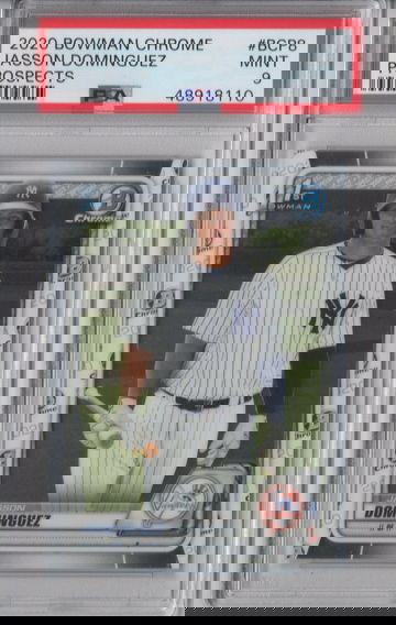 2020 Bowman Chrome Jasson Dominguez PSA 9