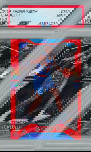 RJ Barrett 2019 Prizm Red Ice