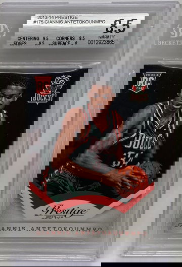 2013 Prestige Giannis Antetokounmpo RC BGS 8.5