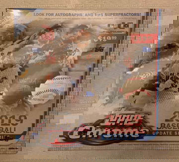 2019 Topps Chrome Update Baseball Factory Sealed RETAIL MEGA BOX