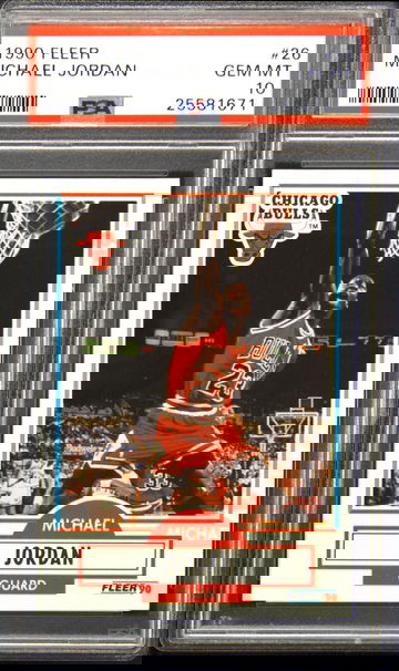 FRESH SLAB 1990 Fleer #26 Michael Jordan PSA 10 Gem Mint 