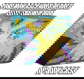 Pokemon Ascended Heroes Elite Trainer Box Case