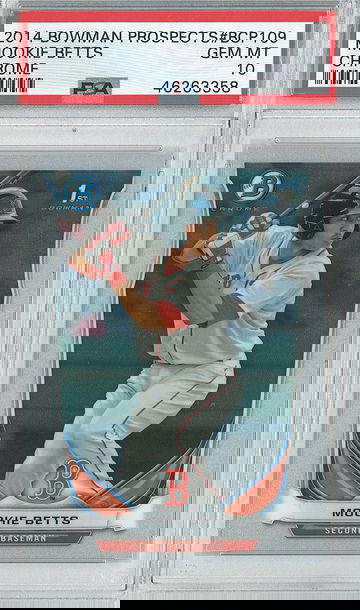 2014 Bowman Mookie Betts #BCP109 PSA 10