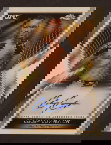 2024 Topps Chrome UFC Main Event Colby Covington #MEA-CCO Auto