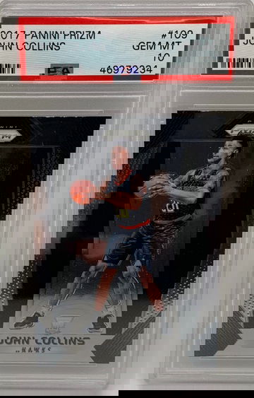 2017 Panini Prizm John Collins RC PSA 10