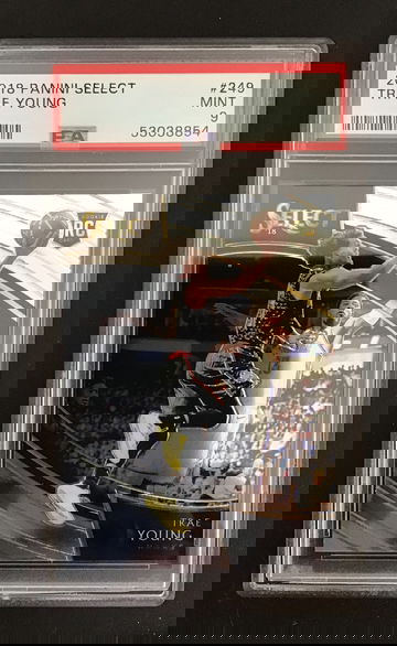 2018 Trae Young Select Courtside Rookie RC card psa 9 Low pop 