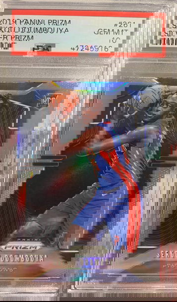 Sekou Doumbouya Silver Prizm