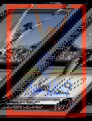 2025 Topps Series One First Pitch Lauren Alaina #FPA-LA Auto /25