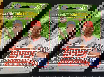 2019 Topps Series 2 Hanger Packs Vladimir Guerrero Fernando Tatis Jr. Pete Alonso Eloy Jimenez RC Target Judge Lot2x