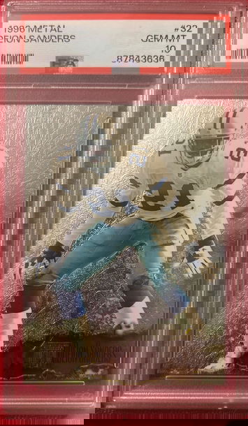 1996 Metal Deion Sanders PSA 10 #32 GEM MT