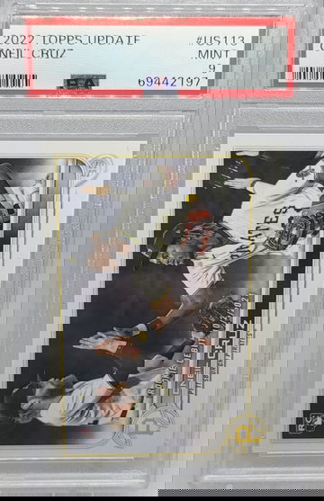 2022 Topps Update #US113 Oneil Cruz RC PSA 9