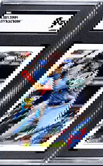 2021 Topps Alec Bohm SGC 9