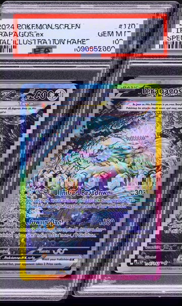 2024 Pokemon Scarlet & Violet Stellar Crown SIR Terapagos ex #170 PSA 10 GEM MINT