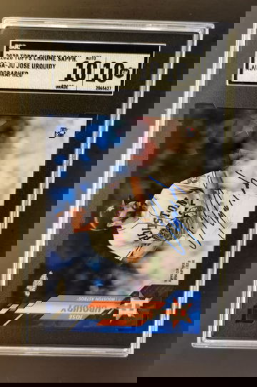 Jose Urquidy  #CSA-JU 2020 Topps Chrome Sapphire RC Auto 10 SGC 10 GM