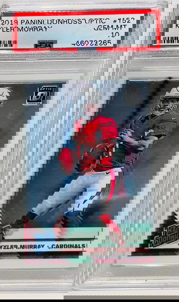 2019 Donruss Optic Kyler Murray Rookie PSA 10 Arizona Cardinals
