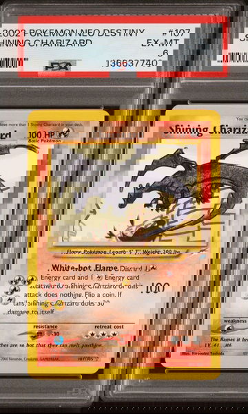 2002 POKEMON NEO DESTINY #107 SHINING CHARIZARD