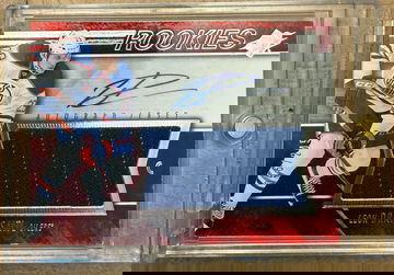 2014-15 SPx Rookies Leon Draisaitl Spectrum Red Rookie Auto /249