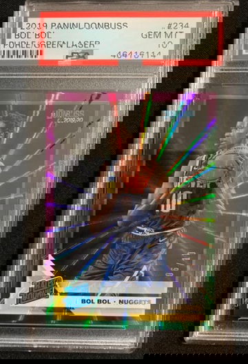 BOL BOL Donruss Purple Green Laser SP RC #ed/10