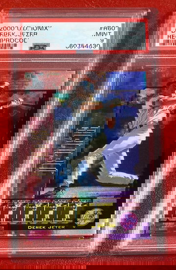 2000 Upper Deck Ionic Derek Jeter Reciprocal #R60 PSA 9