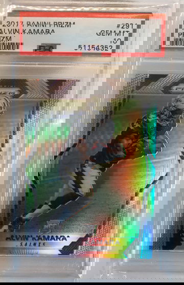 2017 Panini Prizm ALVIN KAMARA PSA 10 GEM MINT 291