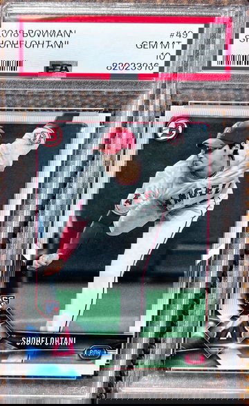 2018 Bowman Shohei Ohtani Rookie RC #49 PSA 10