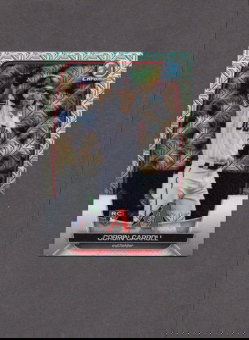 2023 Bowman Chrome Mega Box #73 Corbin Carroll RC Rookie