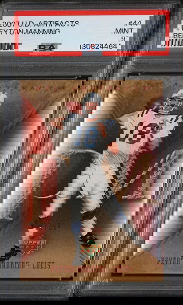 2007 Upper Deck Artifacts Red Peyton Manning #44 /99 PSA 9