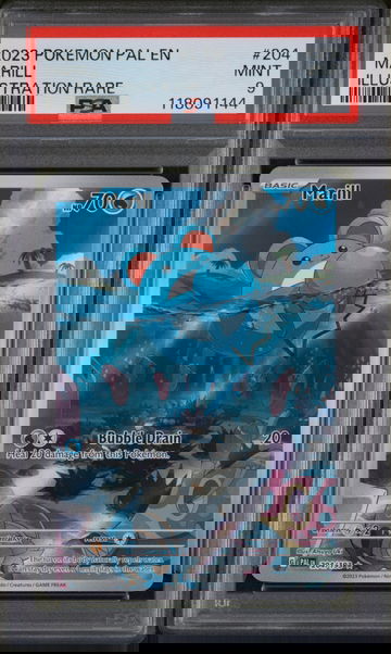 2023 Pokemon #204 Marill Illustration Rare PSA 9