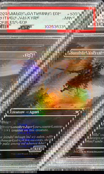 2024 Magic the Gathering Youthful Valkyrie Foundations U0303 PSA 9 Mint