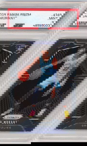 Ja Morant 2019 Prizm PSA 9 Rookie