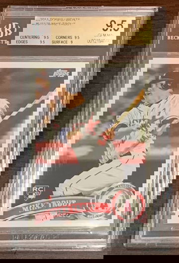 2011 Topps Update Mike Trout BGS 9.5