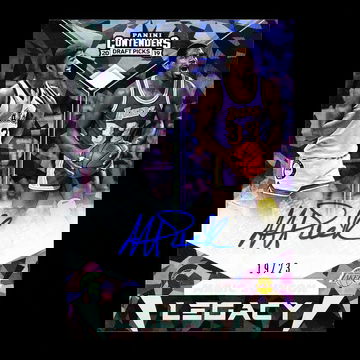 2019-20 Panini Contenders Draft Magic Johnson Legacy Cracked Ice Auto 19/23 #5