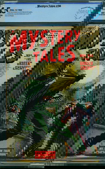 MYSTERY TALES #36, CBCS 4.5 VG+