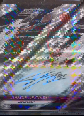 2018-19 Prizm Mosaic Shaquille O'Neal Auto 