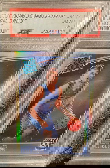 2018-19 NBA Optic Luka Doncic Holo PSA 9