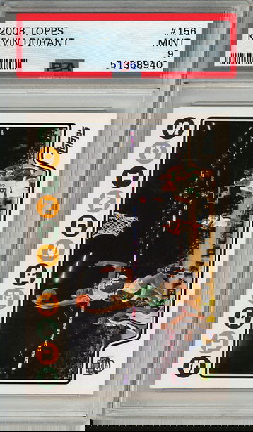 Kevin Durant 2008-09 Topps #156 PSA 9 Mint! 8940