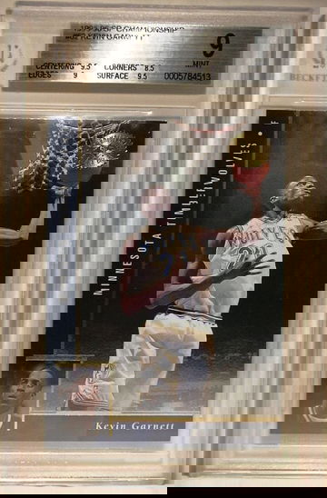 1995-96 SP Championship #62 Kevin Garnett (ROOKIE) BGS 9 MINT