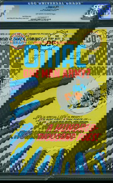 OMAC #3, CGC 9.6 NM+