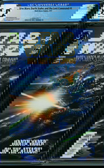 STAR WARS: DARTH VADER AND THE LOST COMMAND #3, CGC 9.2 NM-