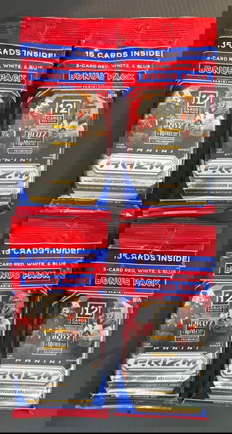 2020 NFL Prizm Cello Packs Unopened Qty-4