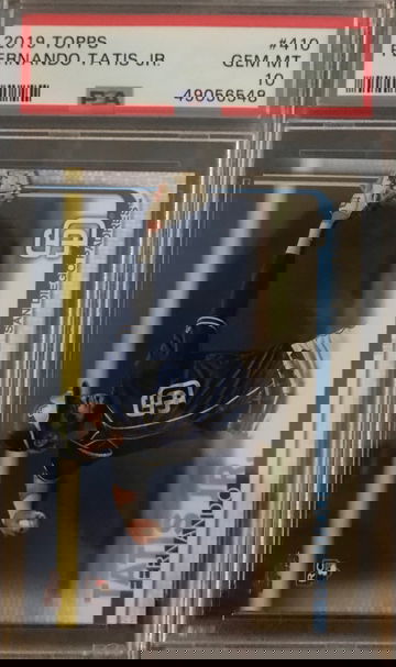 2019 Topps Fernando Tatis Jr #410 PSA 10
