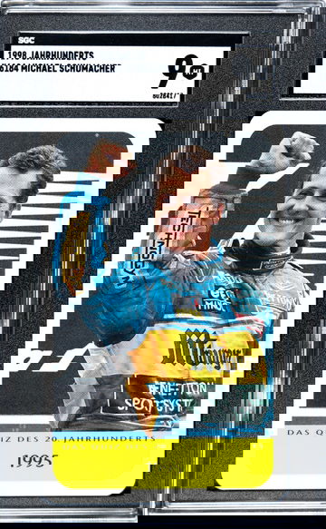 1998 Harenberg Jahrhunderts Michael Schumacher Formula 1 F1 Ferrari  SGC 9 POP 3