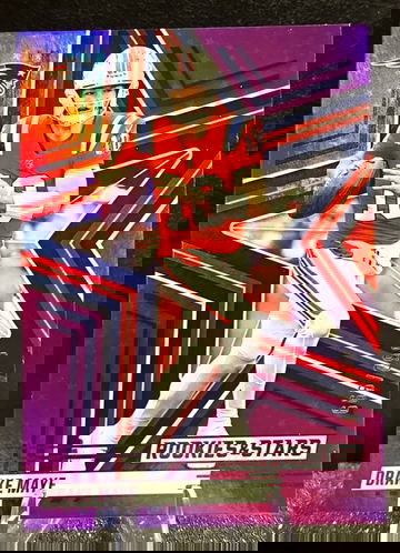 2025 Panini Rookies and Stars  PURPLE FOIL /999  Drake Maye #32  Patriots