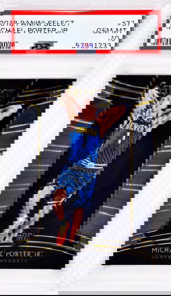 2018 Michael Porter Jr. Panini Select    #37 PSA 10