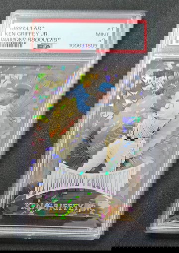 1999 Ultra Diamond Producers Ken Griffey Jr SSP PSA 9