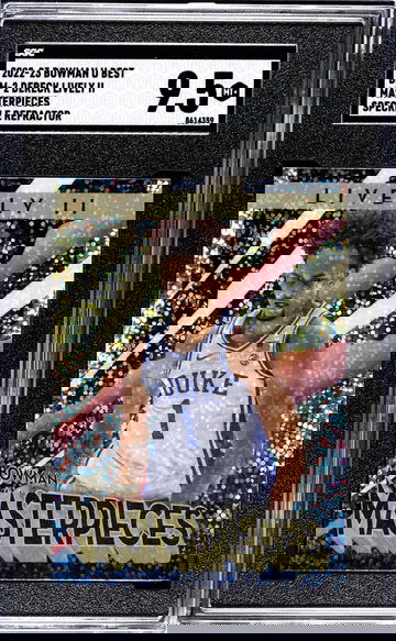 2022 Bowman U Best Masterpieces Speckle Dereck Lively II #BM-2 SGC 9.5